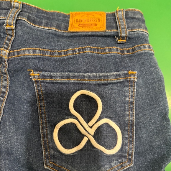 Women's Western Ranch Dress’n Jeans size medium denim - Picture 9 of 10